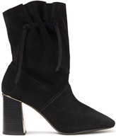 Thumbnail for your product : Tory Burch Gigi 85 knotted suede ankle boots