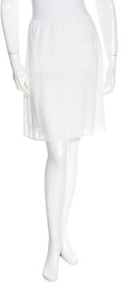 Chanel Knee-Length Knit Skirt