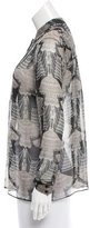Thumbnail for your product : Matthew Williamson Silk Printed Top