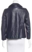 Thumbnail for your product : Philosophy di Alberta Ferretti Leather Moto Jacket
