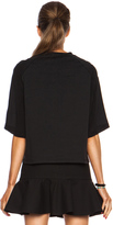 Thumbnail for your product : 3.1 Phillip Lim Poodle Cotton Tee in Soft Black