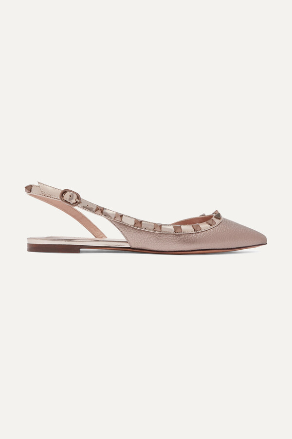 valentino slingback flat