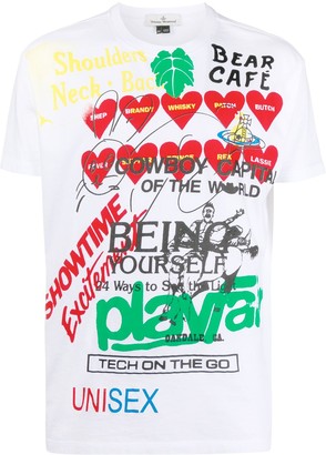 Vivienne Westwood slogan print T-shirt