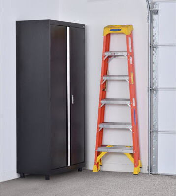 Sandusky Black 20 Gauge Steel Garage Storage System