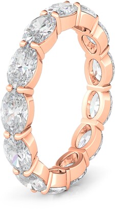 Anita Ko Rose Gold and Diamond Luxe Triangle Ring (Size 7)