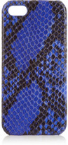 Thumbnail for your product : The Case Factory Snake-effect leather iPhone case