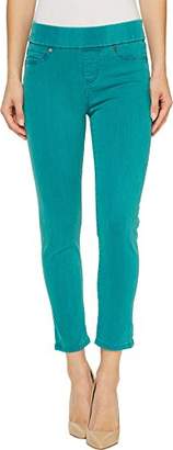 Liverpool Jeans Company Women's Sienna Pull-On Capri In Pigment Dyed Slub Stretch Twill