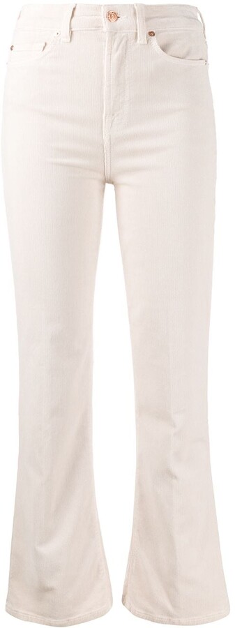 cord bootcut trousers