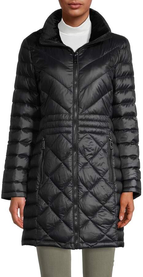 Calvin Klein Packable Hooded Puffer Jacket - ShopStyle
