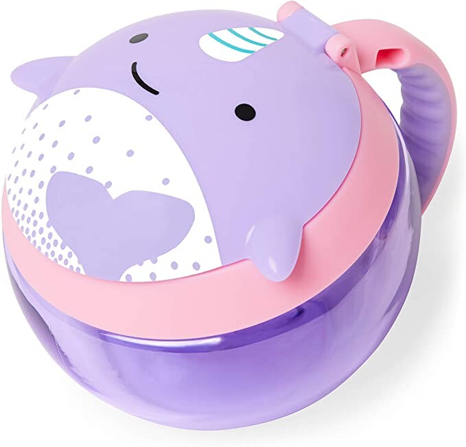 Skip Hop Snack Cup, Narwhal