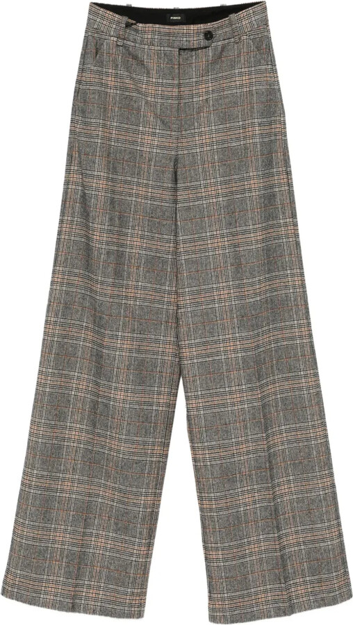 Pinko Plaid Trousers
