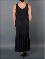 Thumbnail for your product : House of Fraser Chesca Black All Over Beaded Dress
