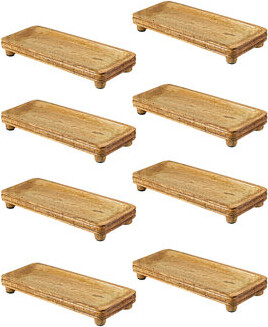 Sina Solid Wood Tray - Set of 5+