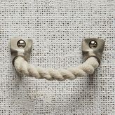 Thumbnail for your product : west elm Rope + Metal Handle - Cotton