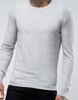 Thumbnail for your product : Diesel Crew Knit Sweater K-Maniky Slim Fit in Light Gray