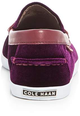 Cole Haan Women's Pinch Weekender Velvet Penny Loafers