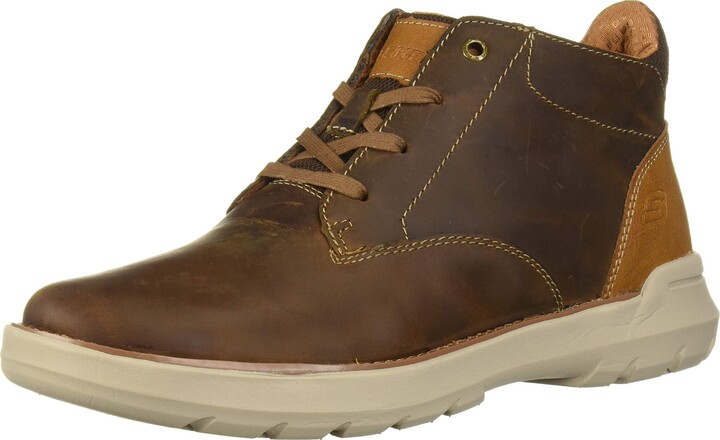Skechers mens Relaxed Fit Doveno - Molens Hiking Boot - ShopStyle