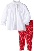 Thumbnail for your product : Ralph Lauren Baby - Batisite Cotton Jersey Floral Leggings Set Girl's Active Sets