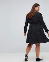 Thumbnail for your product : Glamorous Curve Wrap Front Dress In Spot