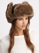 Thumbnail for your product : Saks Fifth Avenue Faux Rabbit Trapper Hat