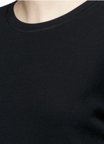 Thumbnail for your product : Proenza Schouler Ruffle trim jersey T-shirt dress