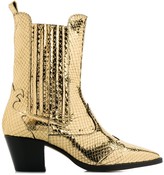 Thumbnail for your product : Paris Texas Texano metallic boots
