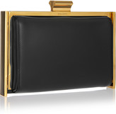 Thumbnail for your product : Nina Ricci Ecrin leather box clutch