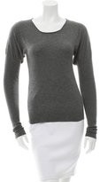 Thumbnail for your product : Barbara Bui Silk-Blend Long Sleeve Top