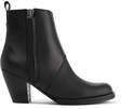 acne studios the pistol leather ankle boots black