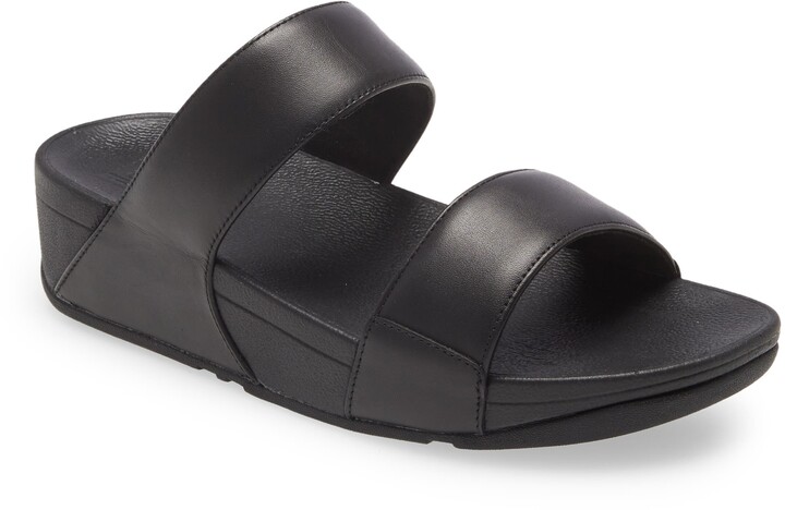 FitFlop Black Slide Women's Sandals | Shop the world's largest 