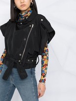Thumbnail for your product : Dorothee Schumacher Adventurous Moment short-sleeved jacket