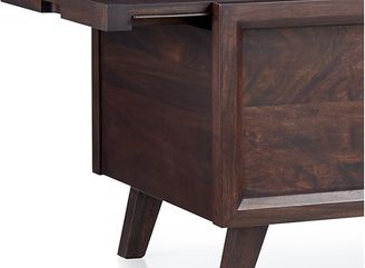 Crate & Barrel Steppe Trunk Coffee Table