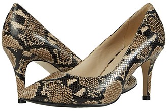 Cole Haan G.Os Juliana Pump 75 (Amphora Exotic Snake Print Leather) Women's Shoes