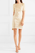 Thumbnail for your product : Galvan Sequined Georgette Mini Dress