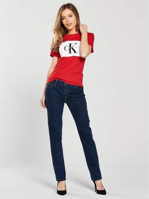 Calvin Klein Jeans Straight Leg Jean