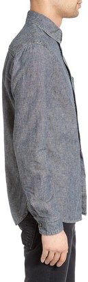 Current/Elliott Slim Fit Linen & Cotton Sport Shirt