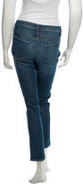 Thumbnail for your product : Frame Denim High-Rise Straight-Leg Jeans