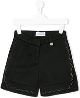 Thumbnail for your product : Simonetta shorts with scalloped trim