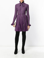 Thumbnail for your product : Elie Saab metallic pleated dress