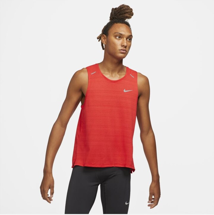 Nike Men's Running Tank Dri-FIT Miler - ShopStyle Shirts