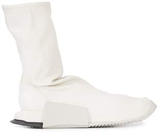 Rick Owens round toe sneakers