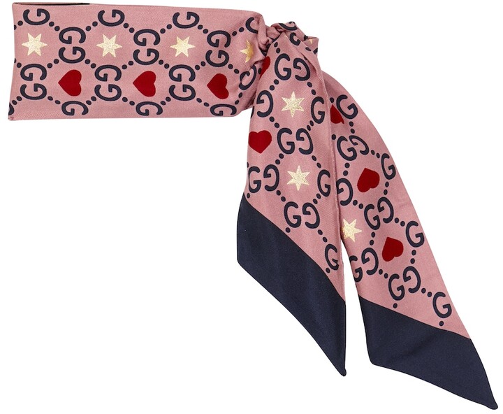 Gucci Silk Scarf | Shop the world's largest collection of fashion 