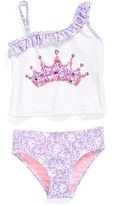 Thumbnail for your product : Hula Star 'Sugar Plum' Two-Piece Swimsuit (Toddler Girls & Little Girls)