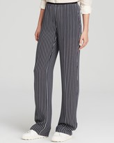 Thumbnail for your product : Theory Pants - Pajeema Main Stripe Silk