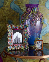 Thumbnail for your product : Jay Strongwater Grand Peacock Vase