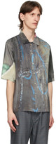Thumbnail for your product : Serapis Multicolor Repair Marks Short Sleeve Shirt