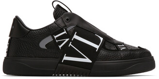 Valentino Garavani Black & White VL7N Slip-On Sneakers