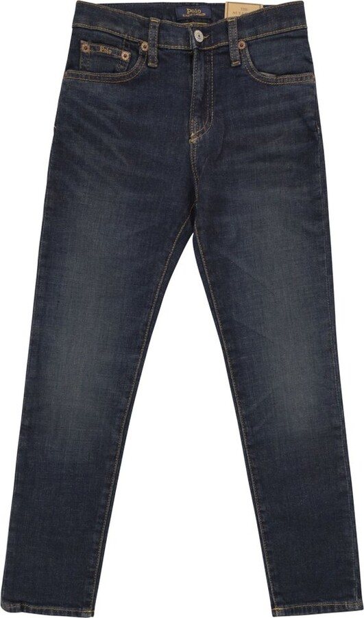 Polo Ralph Lauren Kids Mid-Rise Straight-Leg Jeans