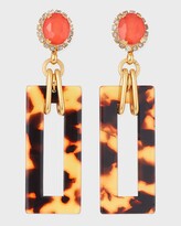 Thumbnail for your product : Elizabeth Cole Effie Link-Drop Earrings