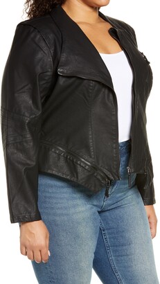 Blank NYC Faux Leather Moto Jacket
